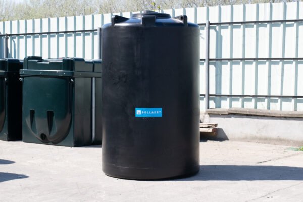 Bovengrondse Ronde Watertank - 2000 liter (Ø 1,20 m)