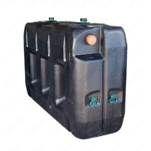 Ondergrondse rechthoekige watertank in kunststof van 3000 liter