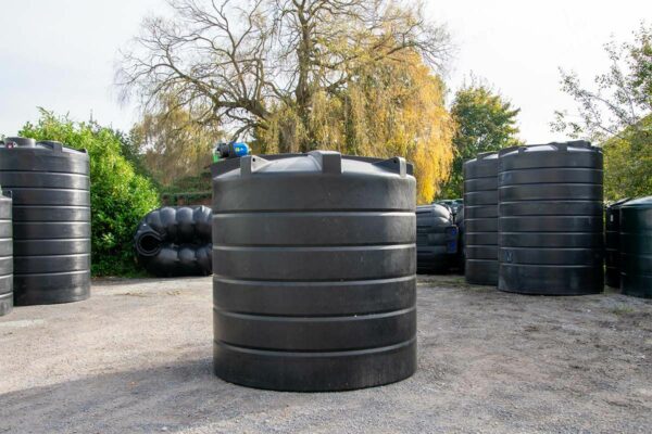 Bovengrondse Ronde Watertank - Met pomp - 10000 liter (Ø 2,40 m)