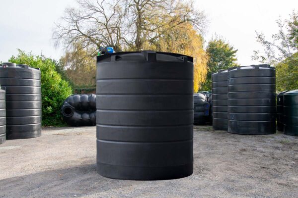 Bovengrondse Ronde Watertank - Met pomp - 12000 liter (Ø 2,40 m)