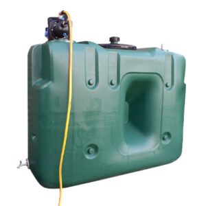 Bovengrondse Rechthoekige Watertank - Met pomp - 1500 liter