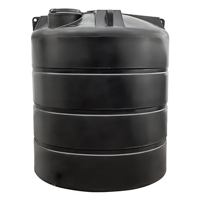 Bovengrondse watertank 10000 liter Rond Duurzame HDPE