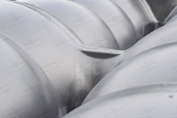 Platte kunststof regenwatertank - 10.000 liter