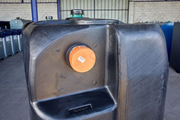 Ondergrondse rechthoekige watertank in kunststof van 3000 liter