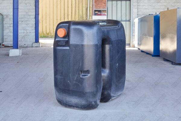 Bovengrondse septic tank kunststof van 1000 liter