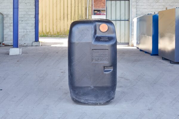 Bovengrondse septic tank kunststof van 1000 liter