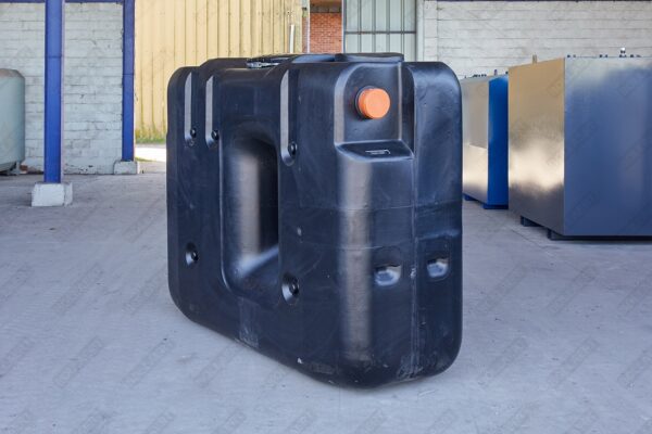 Bovengrondse septic tank kunststof van 1500 liter