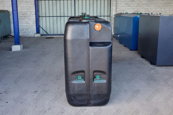 Ondergrondse rechthoekige septic tank in kunststof van 3000 liter