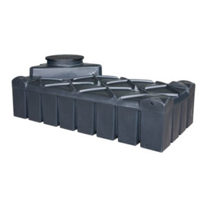 Ultraplatte kunststof septic tank - 1500 liter