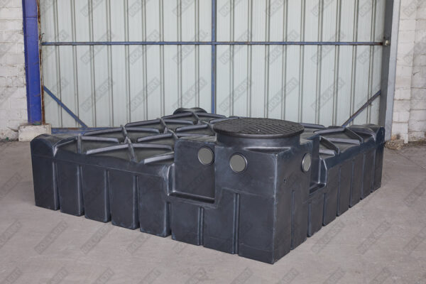 Ultraplatte kunststof septic tank - 3000 liter