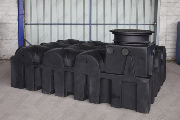 Ultraplatte kunststof septic tank - 5000 liter