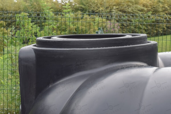 Platte kunststof septic tank - 10.000 liter