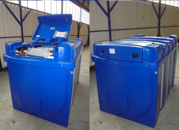 2500 liter tank (kunststof) voor AdBlue® met pomp (220V)