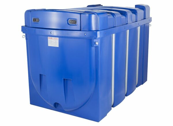 2500 liter tank (kunststof) voor AdBlue® met pomp (220V)