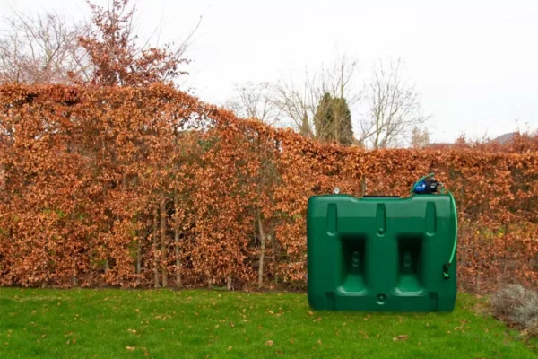 Bovengrondse Rechthoekige Watertank - Met pomp - 2000 liter