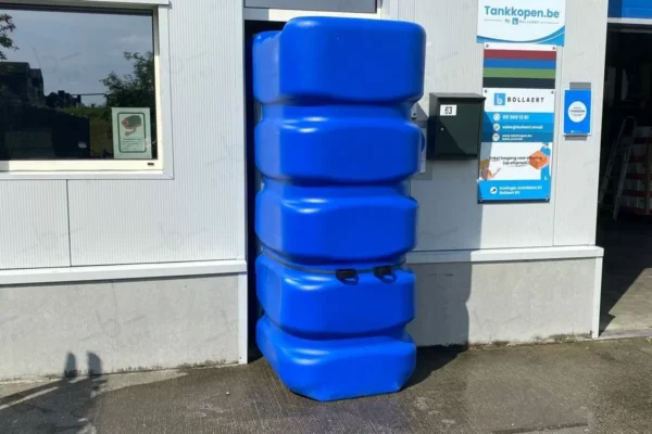 Bovengrondse Rechthoekige Watertank - Drinkbaar Water - 2400 liter