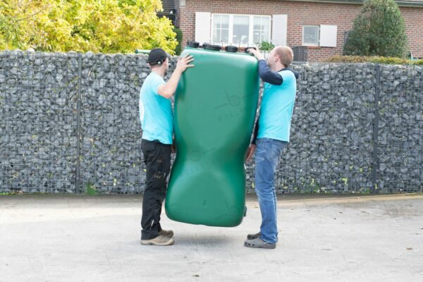 Bovengrondse Rechthoekige Watertank - Koppelbaar - 750 liter