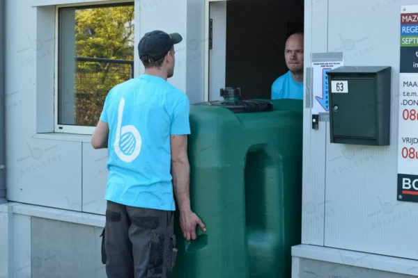 Bovengrondse Rechthoekige Watertank - Koppelbaar - 1000 liter