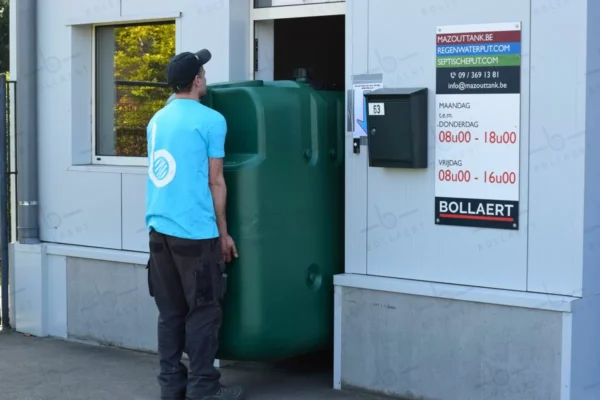 Bovengrondse Rechthoekige Watertank - Koppelbaar - 1500 liter