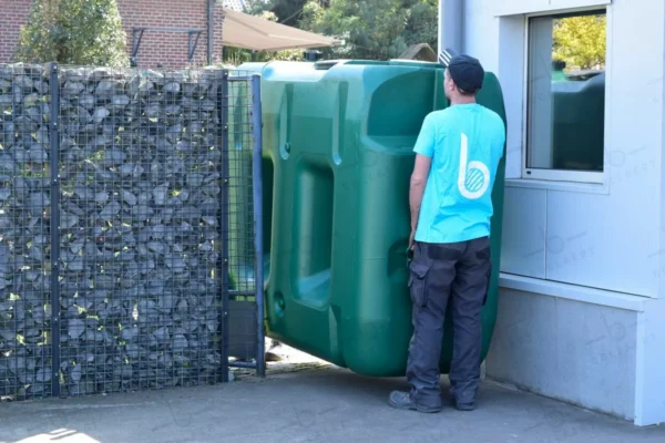 Bovengrondse Rechthoekige Watertank - Koppelbaar - 2000 liter