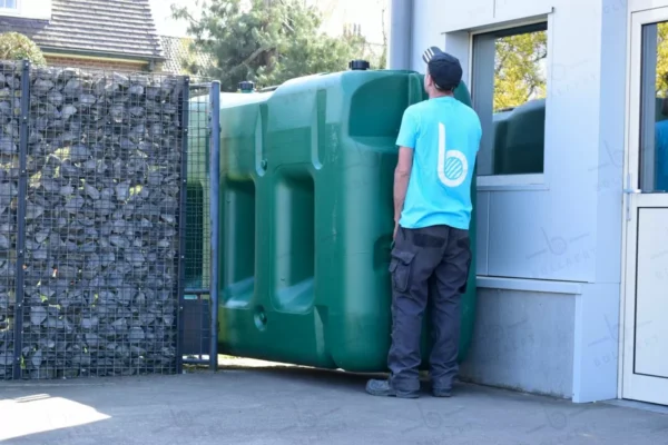 Bovengrondse Rechthoekige Watertank - Koppelbaar - 3000 liter