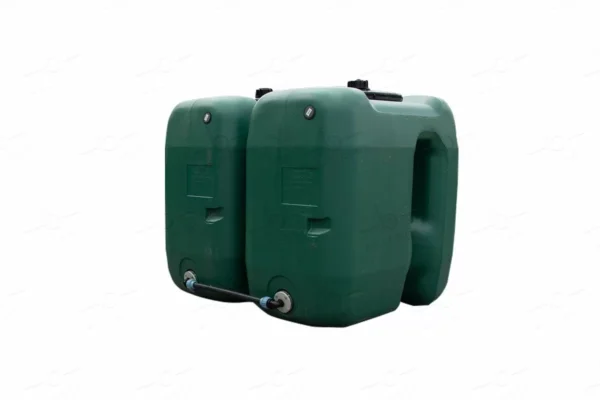 Bovengrondse Rechthoekige Watertank - Koppelbaar - 1000 liter