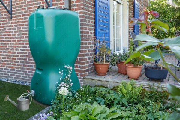 Bovengrondse Rechthoekige Watertank - Koppelbaar - 750 liter