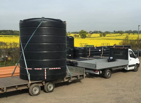 15000 liter tank voor vloeibare (kunst)meststof