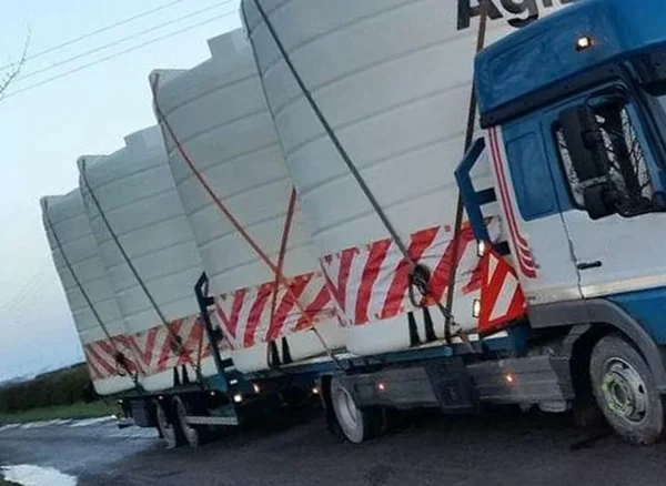 15000 liter tank voor vloeibare (kunst)meststof