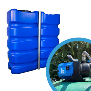 1 Tank van 2400 L - Met pomp