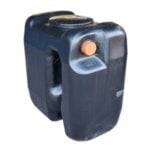 Ondergrondse rechthoekige septic tank in kunststof van 1000 liter