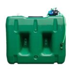 Bovengrondse Rechthoekige Watertank - Met pomp - 2000 liter