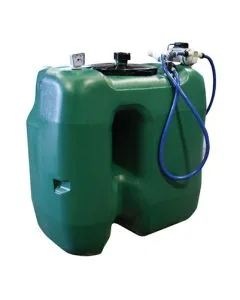 Compacte AdBlue® tank (1.000L - 3.000L) met pompsysteem, ideaal voor transportbedrijven en machineparken die efficiënt AdBlue® kopen en opslaan.