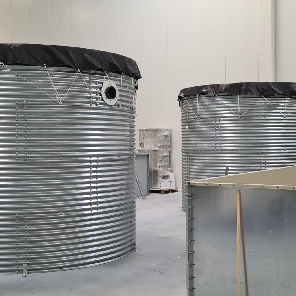 Wanddoorvoer met vaste flens 160mm 4